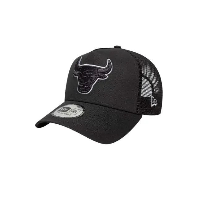 New Era Adult Outline E-Frame NBA Chicago Bulls Trucker Cap Ανθρακί 60856284 (New Era) - One Size