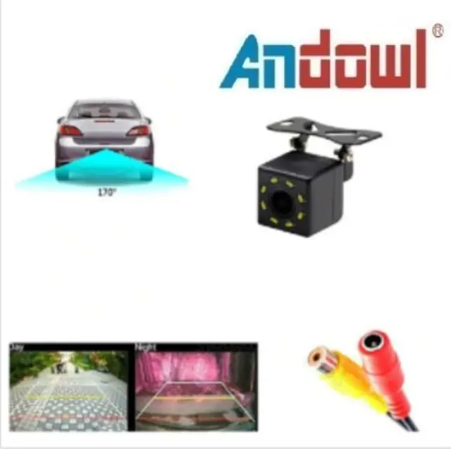 Andowl Αδιάβροχη Κάμερα Οπισθοπορείας Αυτοκινήτου με Νυχτερινή Λήψη Universal Q-DC1 3