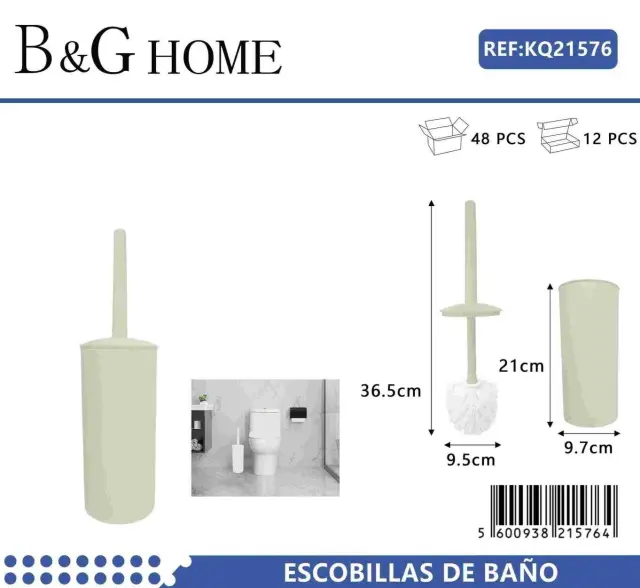 Βουρτσάκι τουαλέτας - Πιγκάλ - Beige - 21576 2