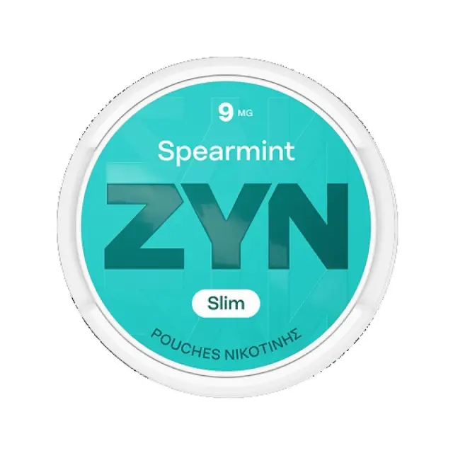ZYN Nicotine Pouches Spearmint Slim (9mg)