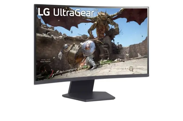 LG Monitor Ultra Gear 27'' 2k QHD VA 180Hz 1ms, HDR, HDMI, DisplayPort, 3Y (27GS60QC-B) 2