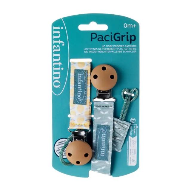 INFANTINO Pacigrip Citrus lemon 2pk -Αξεσουάρ Πιπίλας. 2