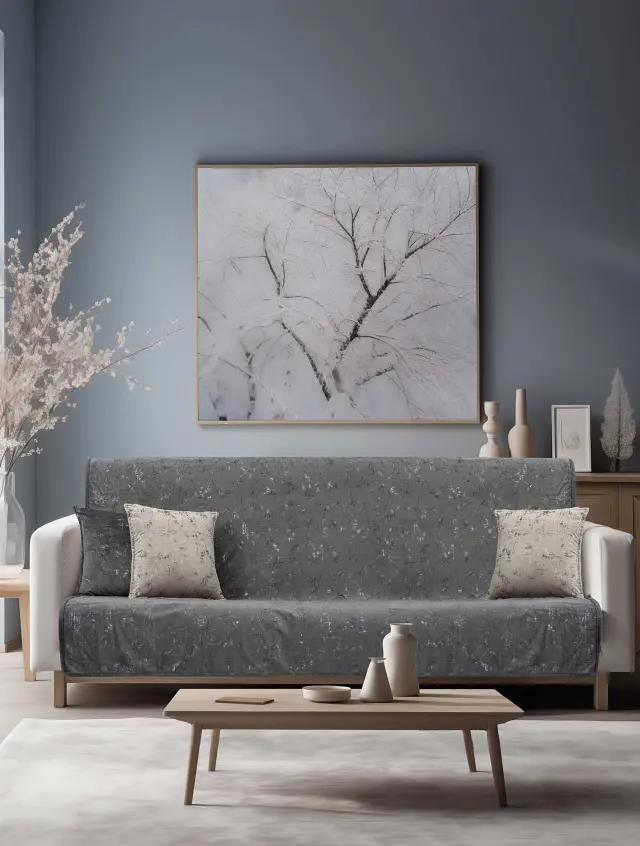 Διακοσμητικό Μαξιλάρι PETRA DARK GREY MADI 45 x 45 εκ. 2
