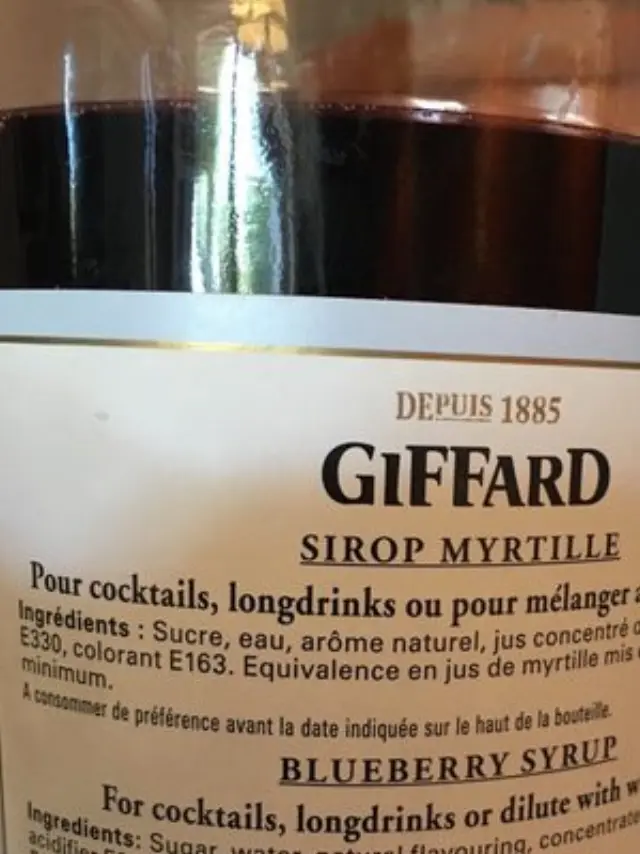 GIFFARD BLUEBERRY ΣΙΡΟΠΙ 1L 2