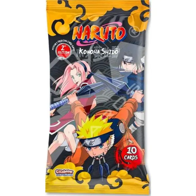 Naruto Mythos TCG: Konoha Shido 2nd Edition Booster Pack