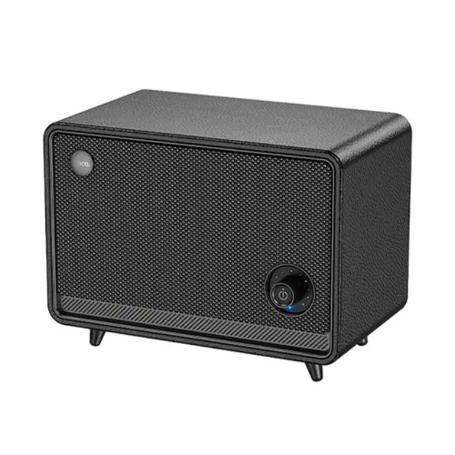 Hoco Retro Style Ηχείο Bluetooth 20W με Ραδιόφωνο Μαύρο