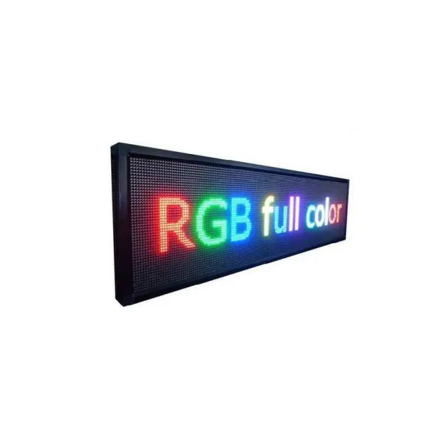 Πινακίδα LED - Μονής όψης - RGB - 167cm×23cm - IP67 - 656273