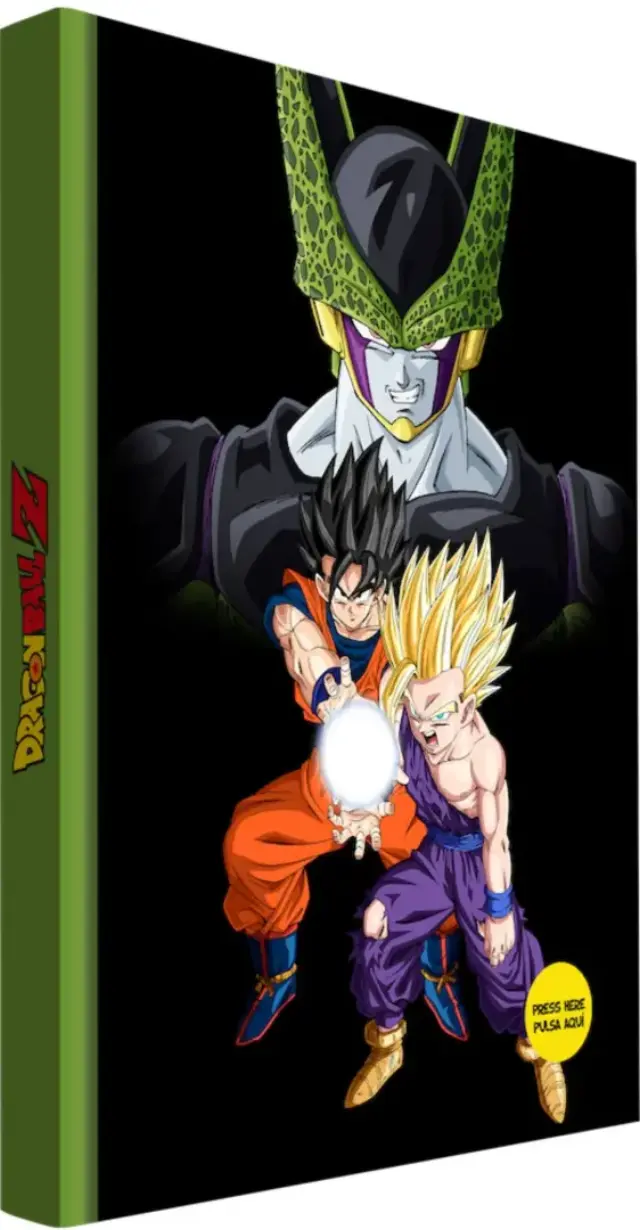 SD Toys DRAGON BALL Z Τετράδιο - Cell Final Battle Notebook with Light "15x25x3cm" (SDTDRB24986)