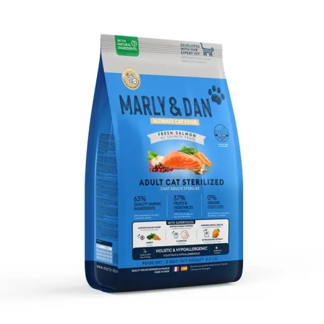 Marly & Dan Adult Cat Sterilized 1,5kg