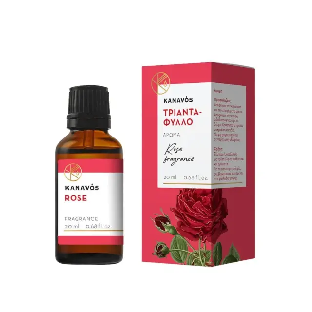 KANAVOS Αιθέριο Έλαιο Τριαντάφυλλο 20ml