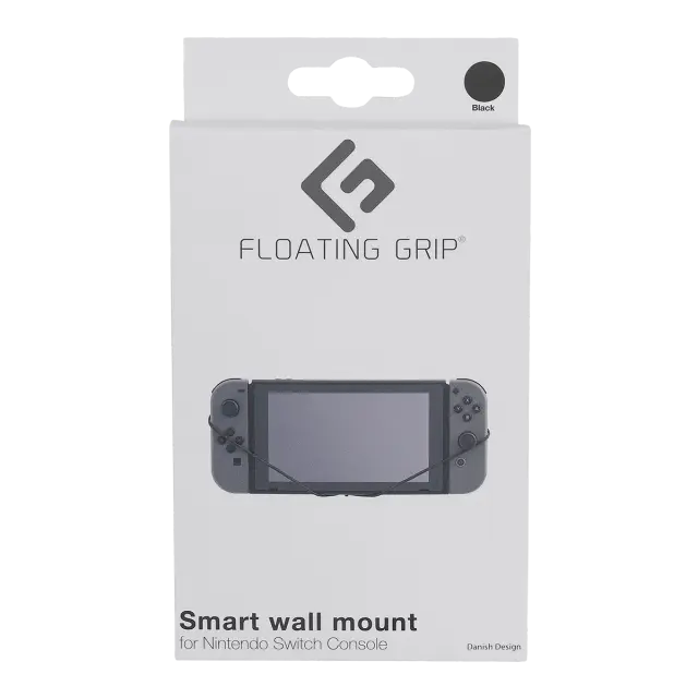 Nintendo Switch Nintendo Switch Console wall mount by FLOATING GRIP, Black