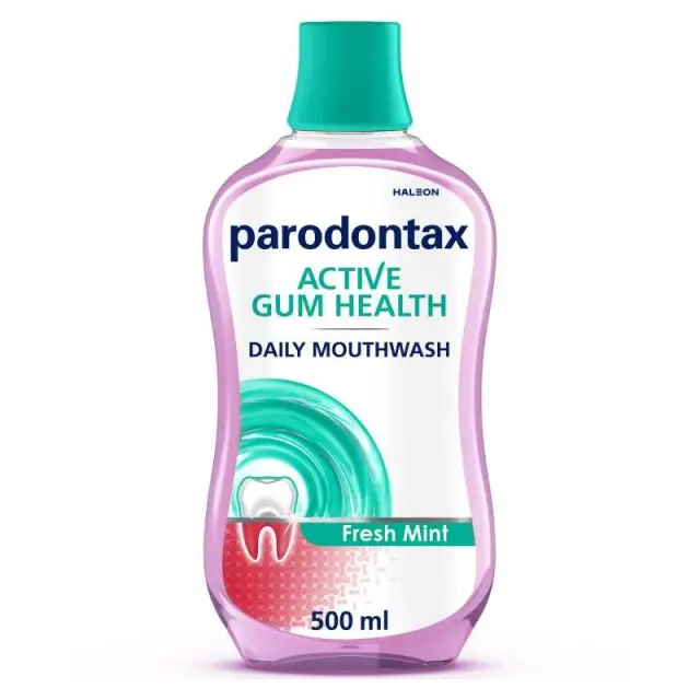 Parodontax Active Gum Health Στοματικό Διάλυμα Καθημερινής Χρήσης Με Γεύση Μέντας 500 ml