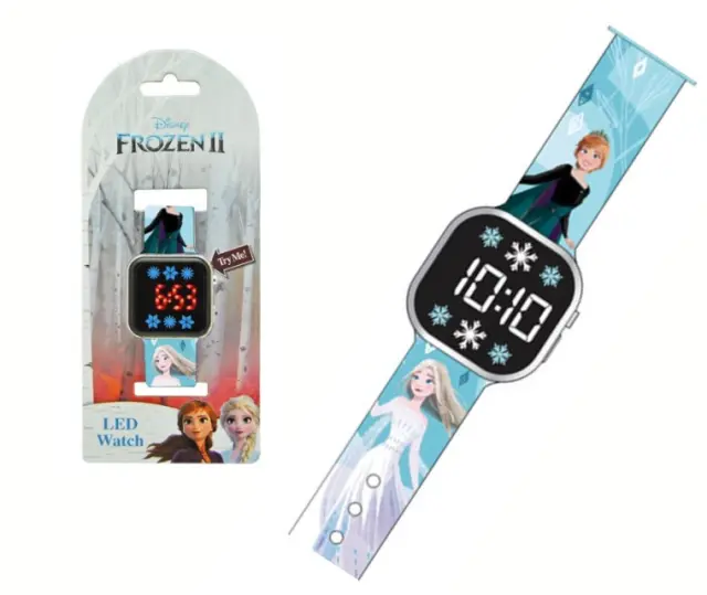 Disney Frozen Believe Ψηφιακό παιδικό ρολόι LED 2