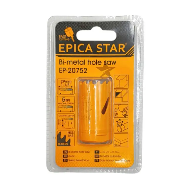 EPICA STAR ΠΟΤΗΡΟΤΡΥΠΑΝΟ 1-1/8" 29mm EP-20752