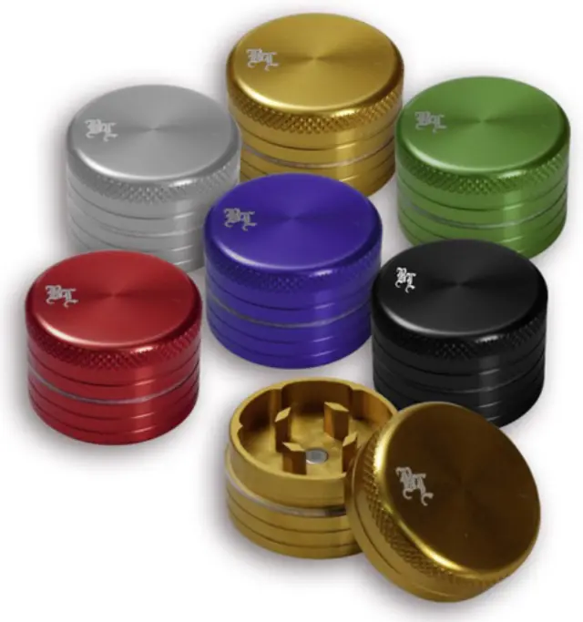 BL Grinder Τρίφτης Mini Αλουμινίου Μωβ 29mm - 2 Parts 2