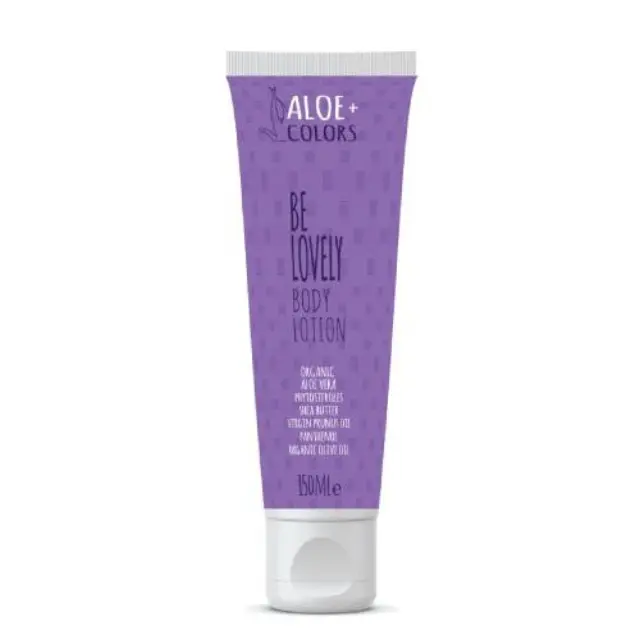 Aloe+ Colors Be Lovely Body Lotion Ενυδατική Lotion Ανάπλασης Σώματος με Aloe Vera για Ευαίσθητες Επιδερμίδες 150ml