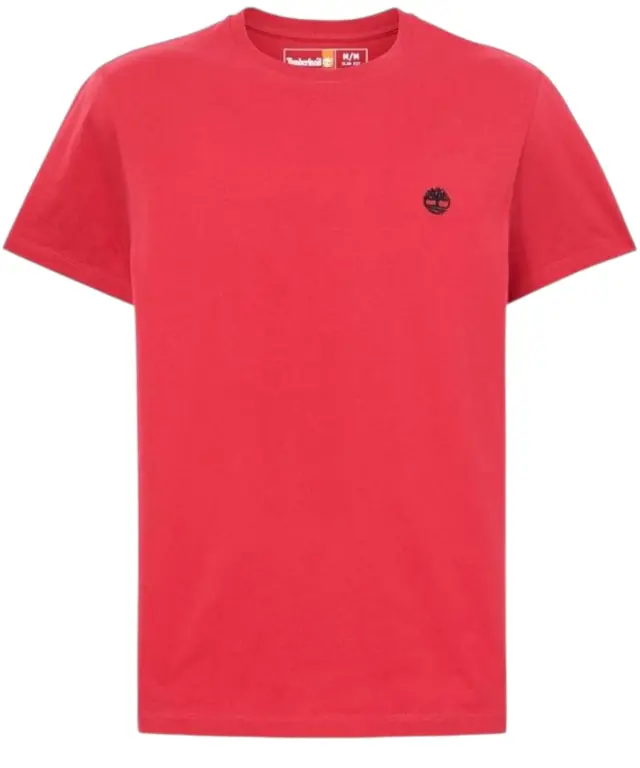 Timberland - Ανδρικό T-shirt Oyster River Logo Tee TB0A2BR3-N96 Κόκκινο - M