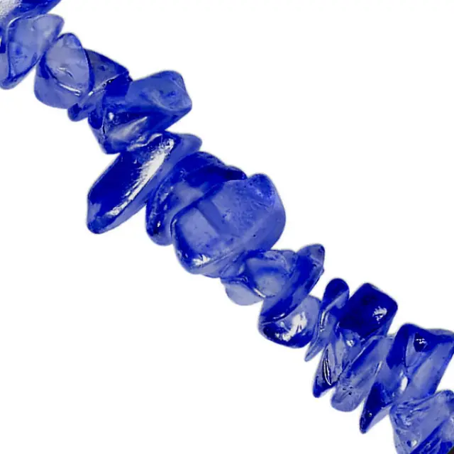 Χάντρα Γυαλί σε Chips Blue ~5/11mm ~200/300τεμ