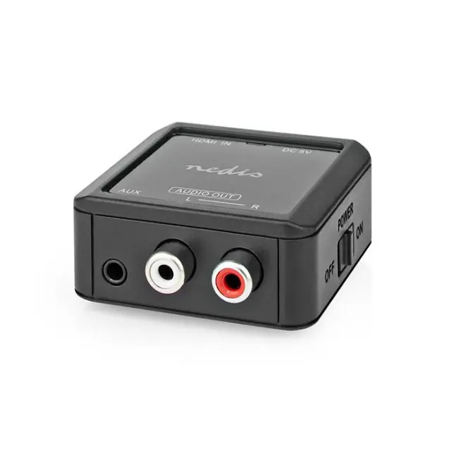 Ψηφιακός μετατροπέας ήχου από 1x HDMI θηλ. σε 3.5mm + 2x RCA θηλ.