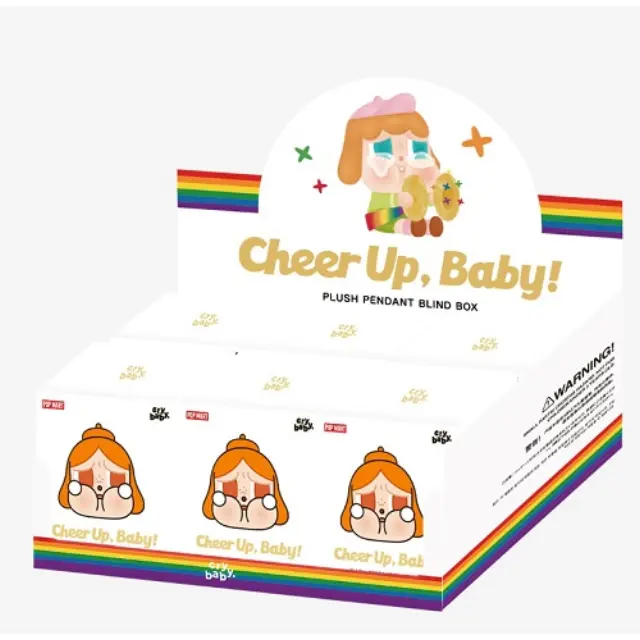 Pop Mart CRYBABY CHEER UP, BABY! SERIES-Plush Pendant Blind Box