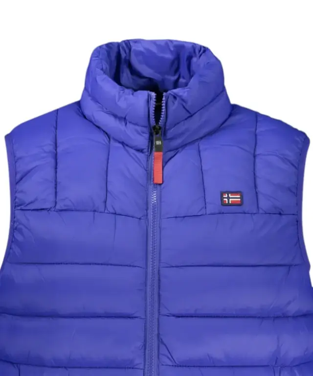 Norway Nautical School - Ανδρικό Αμάνικο Μπουφάν Puffer 849148-BLUET Μπλε 3