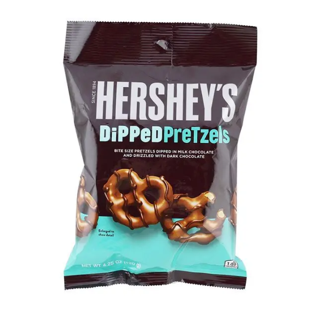 Hershey's Dipped Pretzels Milk Chocolate 120gr