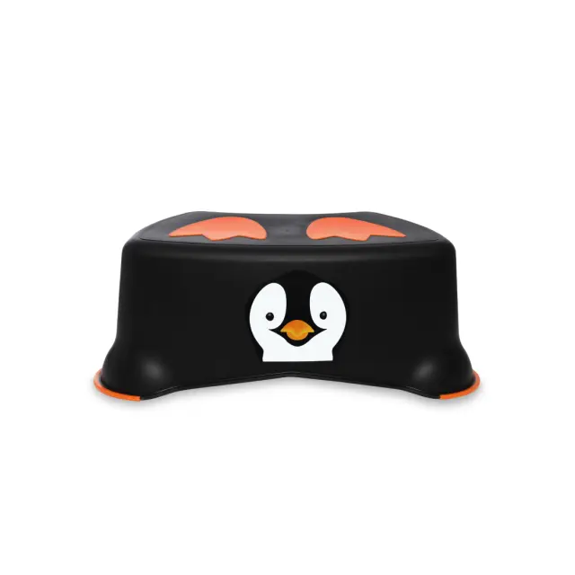 MYCARRYPOTTY My Little Step Stool - Εκπαιδευτικό σκαλοπατάκι / Πιγκουϊνάκι μαύρο