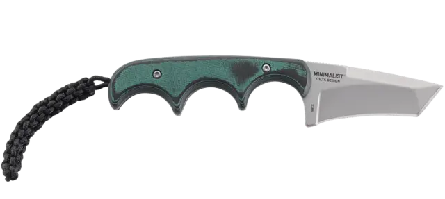 CRKT MINIMALIST TANTO GREEN BLACK 2