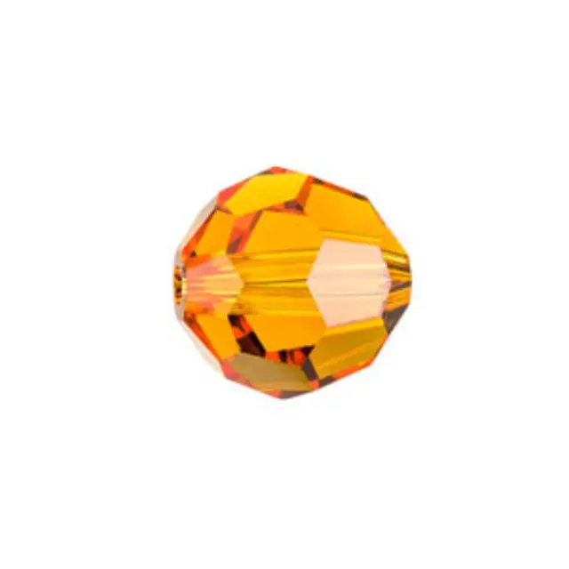 Swarovski 5000 Faceted Round Tangerine 4mm - 10τεμ