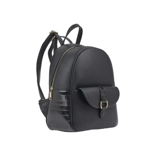 VERDE BACKPACK-ΣΑΚΙΔΙΟ ΠΛΑΤΗΣ 16-0008660 ΜΑΥΡΟ 2