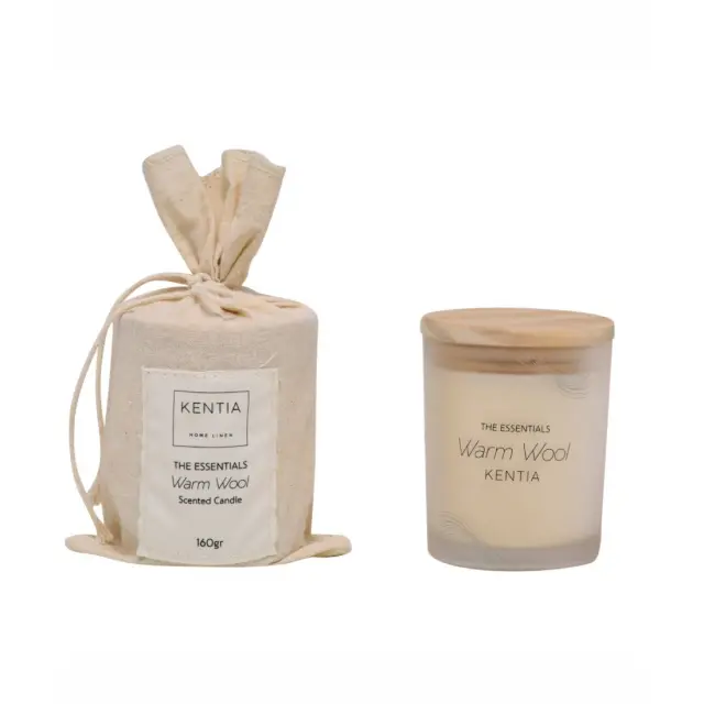 Kentia Sense 25 Warm Wool Αρωματικο Κερι Winter Jungle