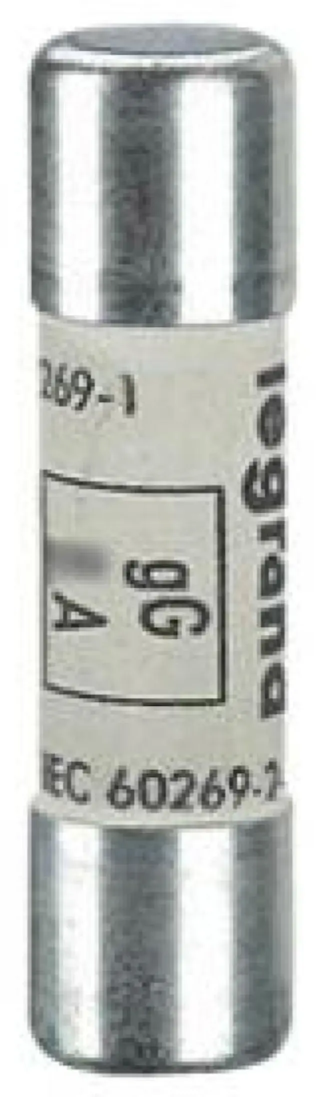 HRC cartridge fuse - cylindrical type gG 10 x 38 - 6 A - w/o indicator