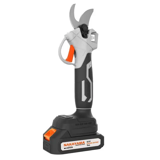 Nakayama EC1250 - Ψαλίδι Κλάδου Μπαταρίας 21V,Brushless,0-22/28mm,1kg 2x2Ah Li-Ion, Βαλίτσα (075035)