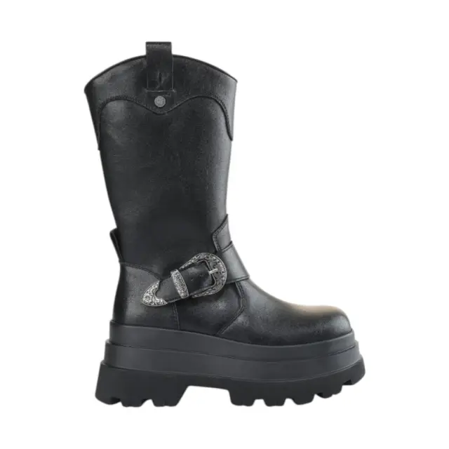 Γυναικεία Μποτάκια Buffalo Jupiter BNPD00016410 Μαύρα Μαύρο - 36