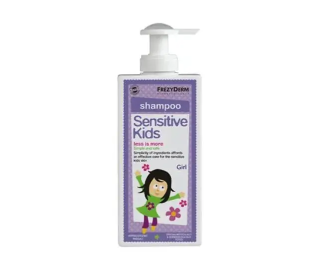 Frezyderm | Sensitive Kids Shampoo for Girls | Παιδικό Σαμπουάν για Κορίτσια | 200ml