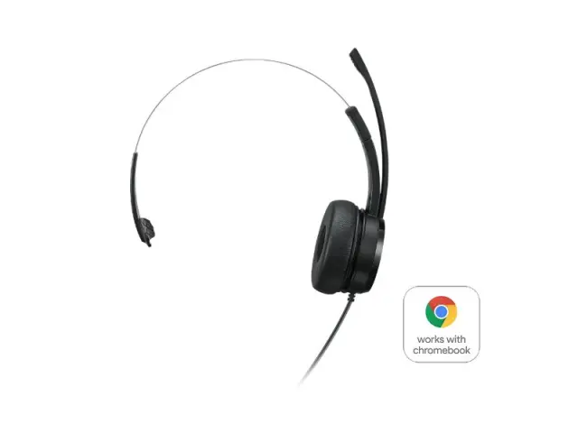 Lenovo 100 Mono USB Headset (Black) (4XD1B61617)