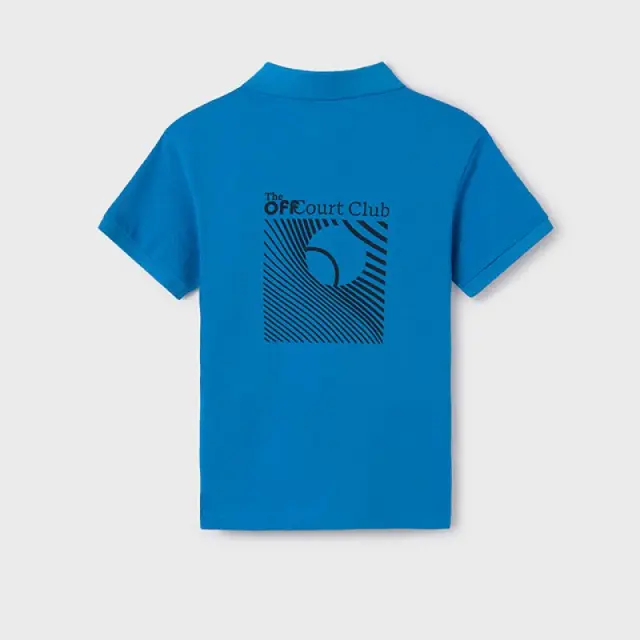 Junior 10 έως 18 ετών Μπλούζα λωρίδες Better Cotton τυρκουάζ 3