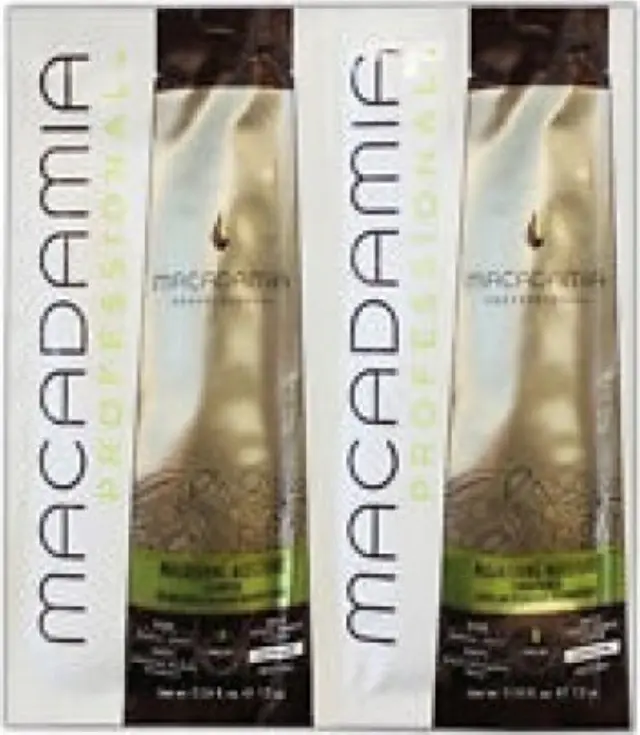Macadamia Professional Natural Oil Duo Foil Pack - Nourishing Moisture Shampoo & Conditioner 10ml