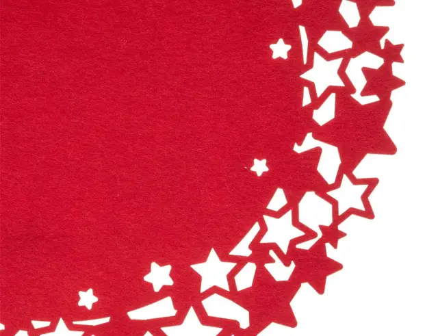 Σουπλά Fééric Lights & Christmas με διάμετρο 38cm - Red 183365 2