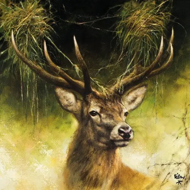 Χαρτοπετσέτα για decoupage, Proud Deer ,1 τεμ.