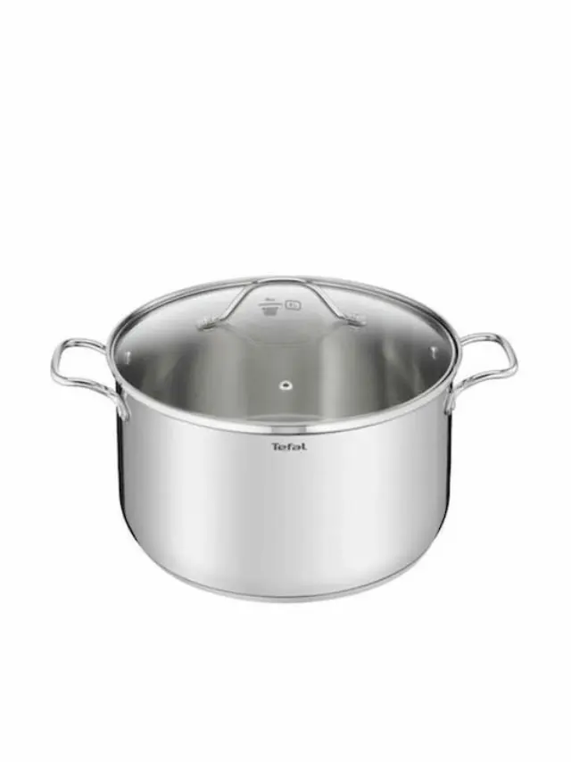 Tefal Intuition Ανοξείδωτη Κατσαρόλα Μαρμίτα 30cm B86469