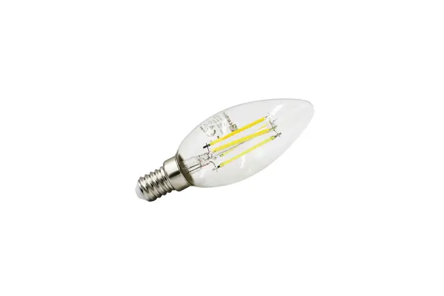 LED ΛΑΜΠΑ COG ΚΕΡΑΚΙ ΔΙΑΦΑΝΟ Ε14 7W 230V ΛΕΥΚΟ
