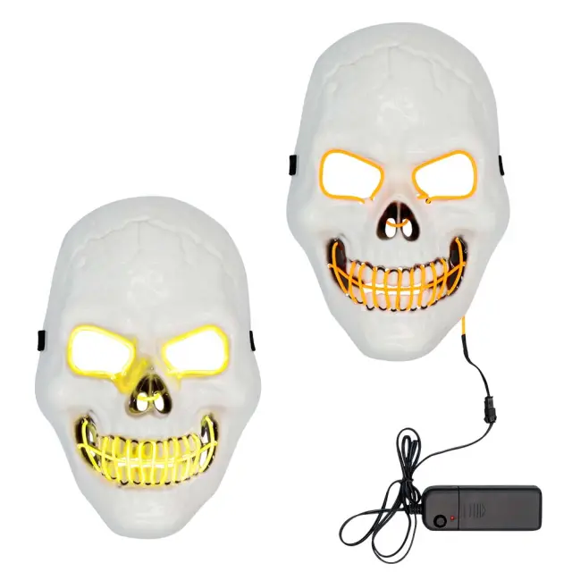 Αποκριάτικο Αξεσουάρ Μάσκα Killer με Led (Bolland) (C-372258)