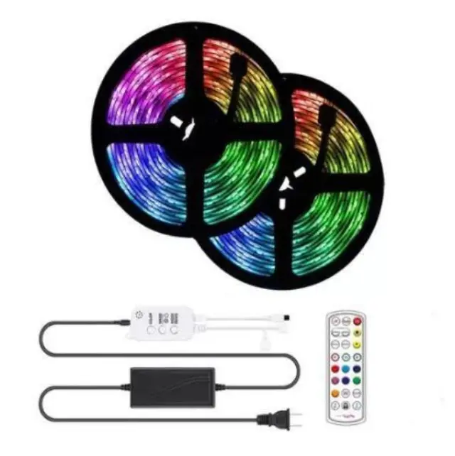Aerbes AB-Z836 Ταινία LED Τροφοδοσίας 12V RGB Μήκους 5m με Τηλεχειριστήριο Τύπου SMD5050