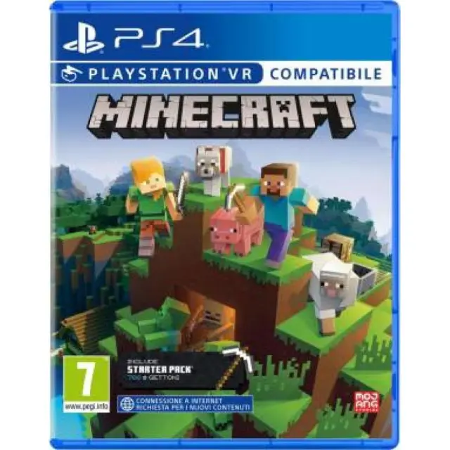 Minecraft Starter Collection Edition PS4 Game
