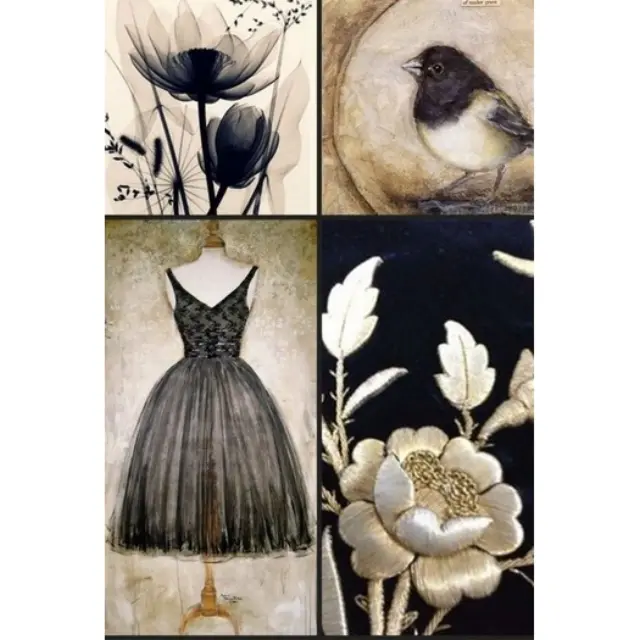 Χρώμα παλαίωσης Milk Paint Off Black, 250gr Maja's Memories 2