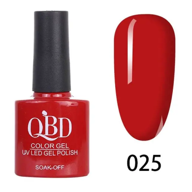 QBD Ημιμόνιμο βερνίκι color Gel Uv/Led Gel Polish 025