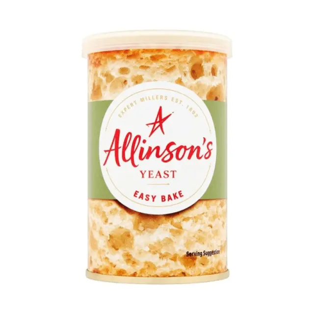 Allinson's Easy Bake Yeast Drum ΧΓ 100gr
