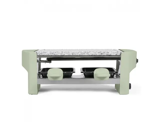 Γκριλιέρα Raclette Livoo DOC369VE με ισχύ 320W και επιφάνεια ψησίματος 20x10cm - Green DOC369VE 3