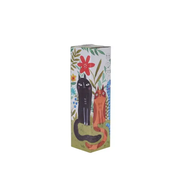 Duo gift Μπουκάλι Θερμός 500ml: Γάτες των Λουλουδιών 3
